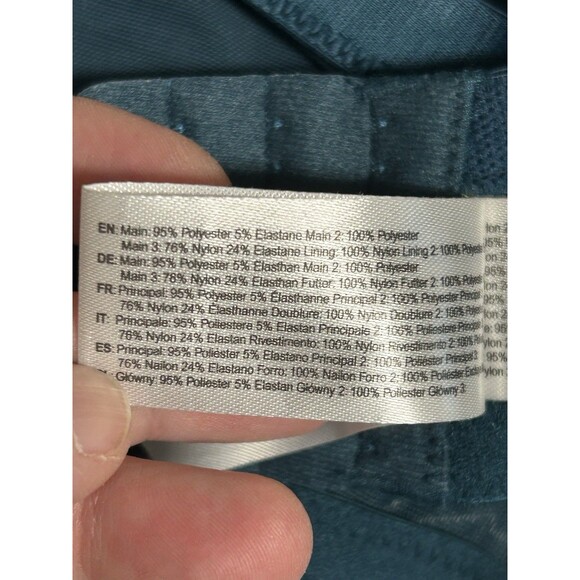 Playful Promises Felicity Hayward Teal harness Bra 40I Fetish Punk Whimsical - Picture 10 of 10